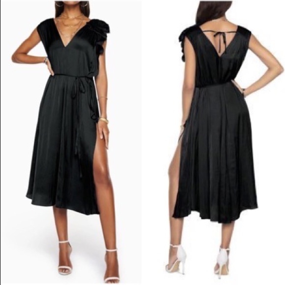 Ramy Brook Kaisley Black Dress‎ size XS NWT